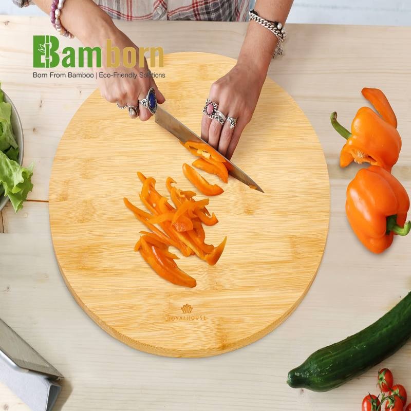 Bamboo Round Cutting Board